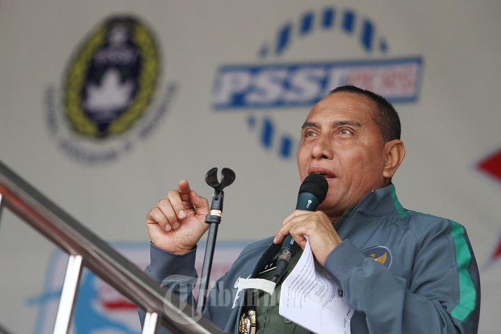 Ketum PSSI Buka Turnamen Sepakbola Antar Forum Wartawan