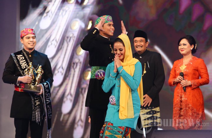 Kevin dan Mutia Terpilih Menjadi Abang None Jakarta 2015