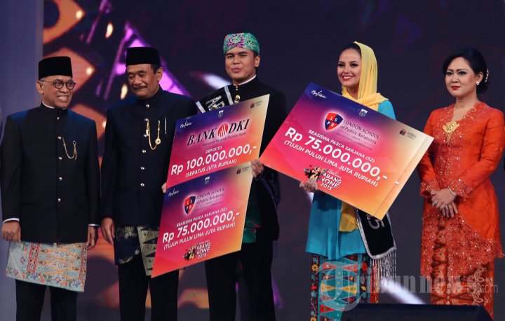 Kevin dan Mutia Terpilih Menjadi Abang None Jakarta 2015