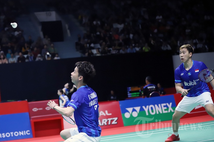 Kevin/Marcus Menang Dramatis atas Pasangan Inggris