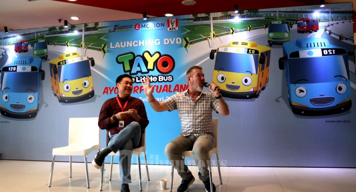 KFC dan JMSI Launching DVD TAYO Ayo Berpetualang