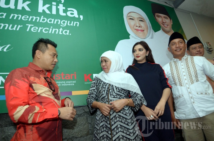 Khofifah Mendapat Dukungan dari Anang-Ashanty