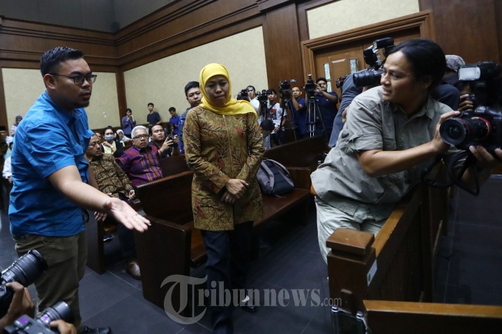 Khofifah Saksi Sidang Suap Kemenag