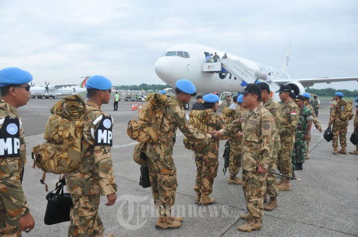 Komandan PMPP TNI Berangkatkan Pasukan Konga ke Lebanon