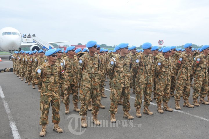 Komandan PMPP TNI Berangkatkan Pasukan Konga ke Lebanon