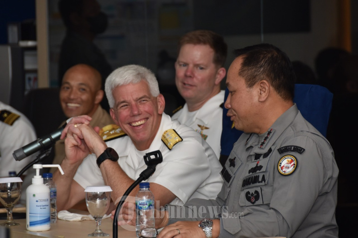 Komandan US Navy 7th Fleet Kunjungi Markas Bakamla RI