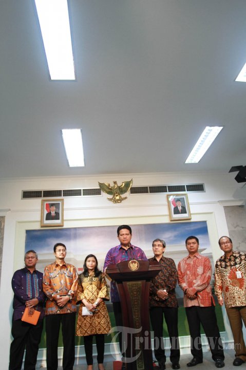 Komisioner KPU Temui Presiden