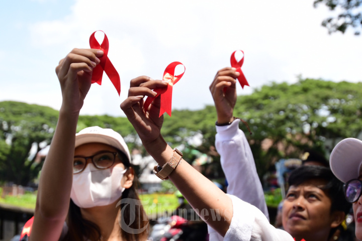 Komunitas Aksi Peringati Hari AIDS Sedunia di Kota Malang