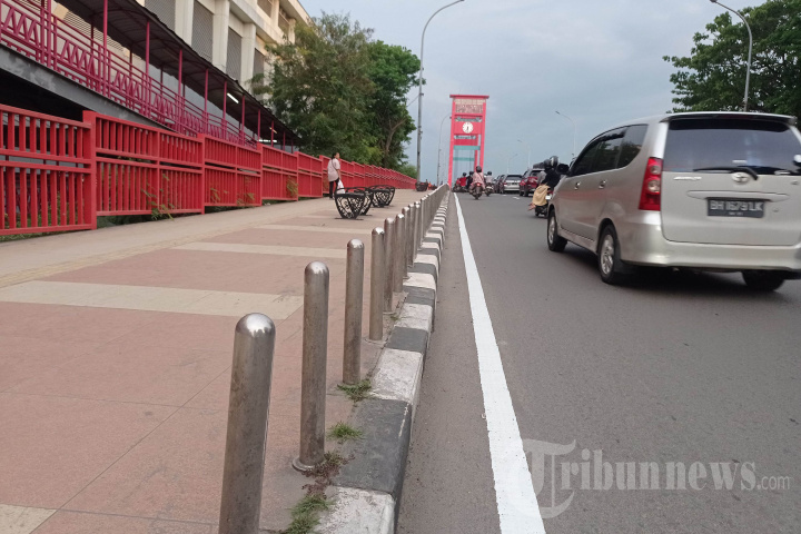 Kondisi Fasos Fasum di Jembatan di Kota Palembang