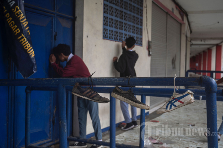 Kondisi Stadion Kanjuruhan Pasca Kerusuhan
