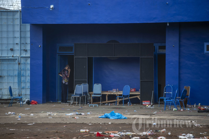 Kondisi Stadion Kanjuruhan Pasca Kerusuhan