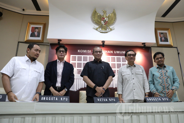 Konferensi Pers Logistik Pemilu 2024