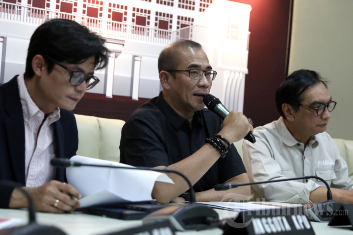 Konferensi Pers Logistik Pemilu 2024