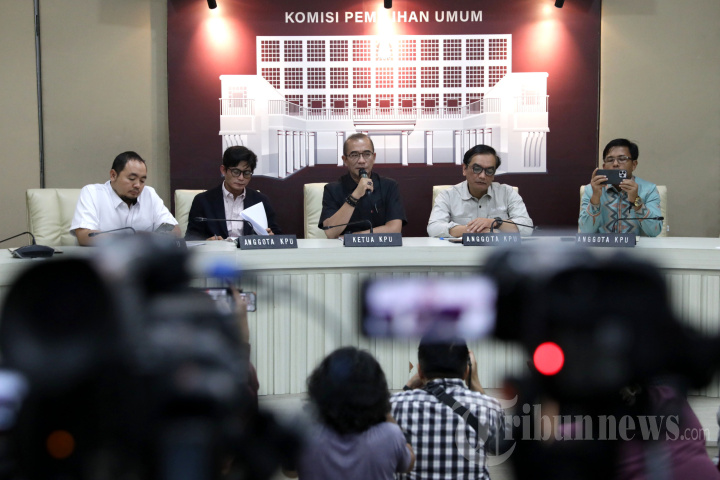 Konferensi Pers Logistik Pemilu 2024