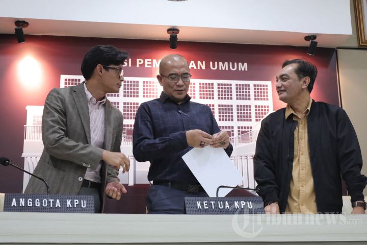 Konferensi Pers Perkembangan Pemilu 2024