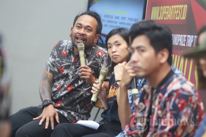 Konferensi Pers Super Art Fest 2019