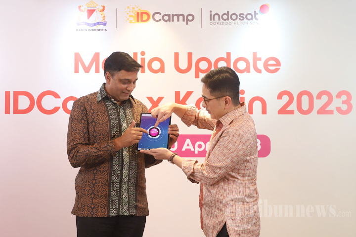 Konferensi Pers update IDCamp x Kadin 2023