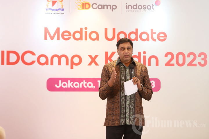 Konferensi Pers update IDCamp x Kadin 2023