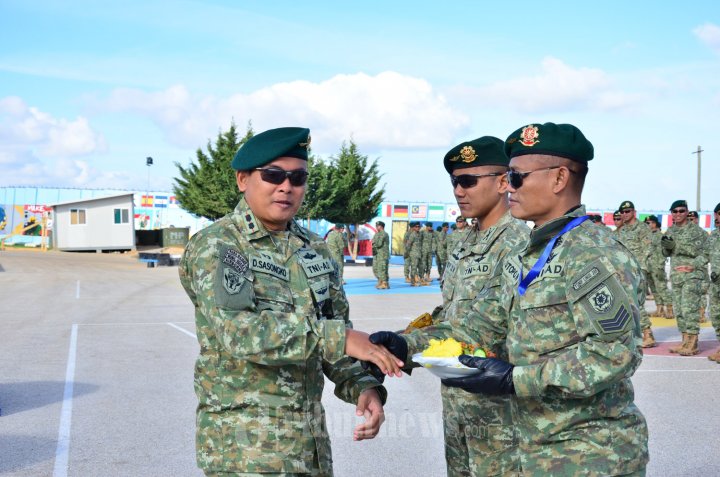 Kontingen Garuda XXIII-J/Unifil Peringati Hari Jadi Kostrad