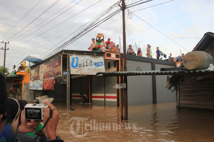 Korban Banjir di Samarinda
