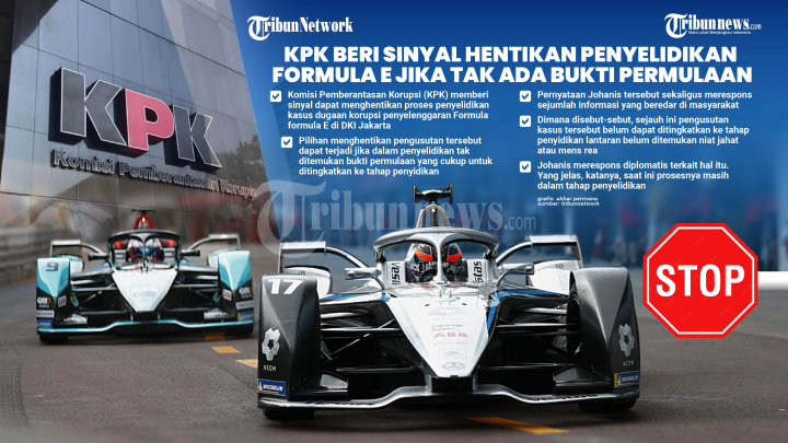 KPK Beri Sinyal Hentikan Penyelidikan Formula E
