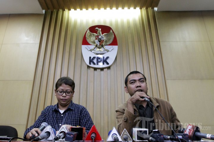 KPK Jumpa Pers OTT Suap MA