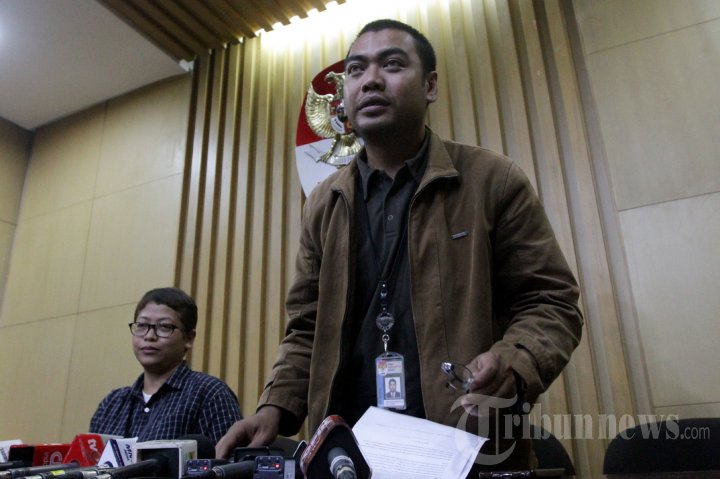 KPK Jumpa Pers OTT Suap MA
