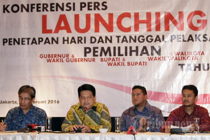 KPU Beri Keterangan Terkait Pilkada Serentak 2017