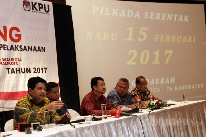 KPU Beri Keterangan Terkait Pilkada Serentak 2017