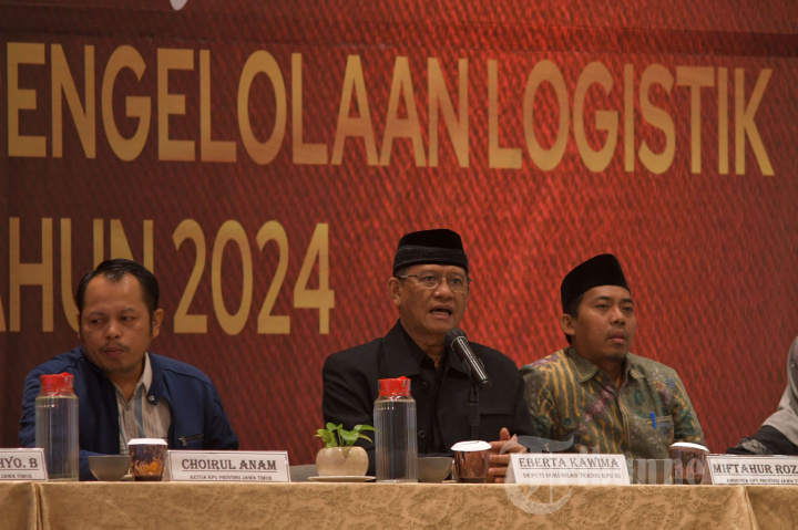 KPU Jatim Sosialisasi Tahapan Pengelolaan Logistik Pemilu 2024