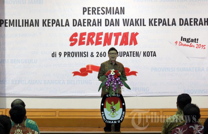 KPU Resmikan Pelaksanaan Pilkada Serentak