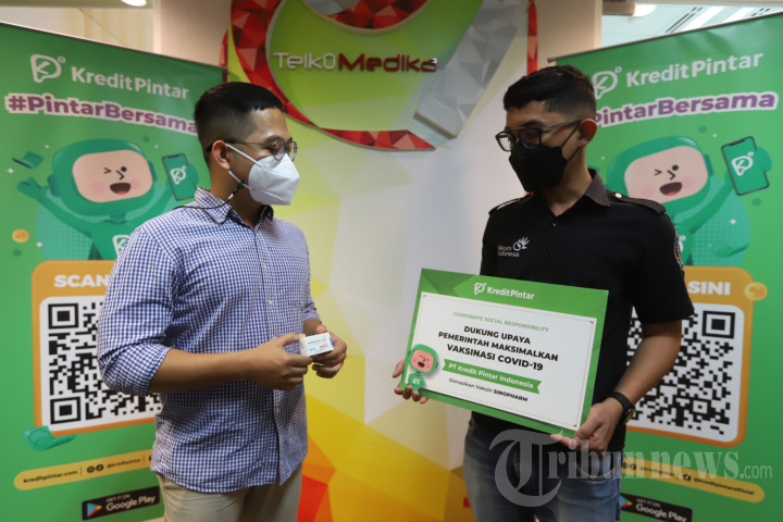 Kredit Pintar Donasikan Vaksin Covid-19