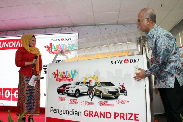 Kresno Sediarsi Tarik Grandprize Program Hajatan Bank DKI