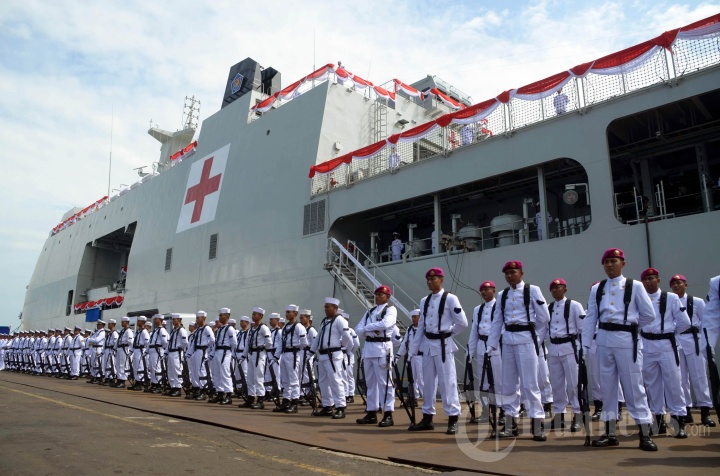 KRI Semarang 594 Diresmikan di Surabaya