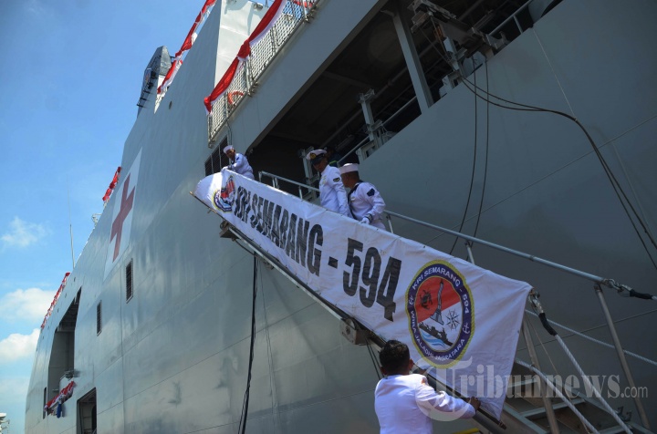 KRI Semarang 594 Diresmikan di Surabaya