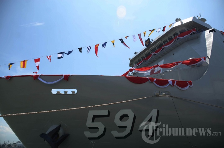 KRI Semarang 594 Diresmikan di Surabaya