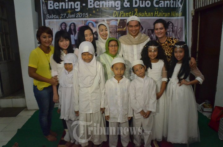 Krishna Mukti Buka Bersama Anak Yatim