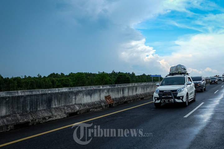 KSP Moeldoko Tinjau Posko Keamanan Rest Area Jalan Tol Trans Sumatera