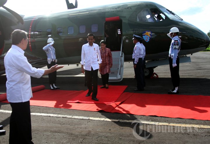 Kunjungan Jokowi di Manado