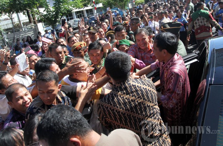 Kunjungan Jokowi di Manado