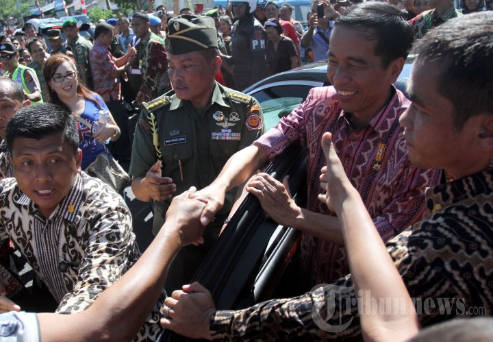 Kunjungan Jokowi di Manado