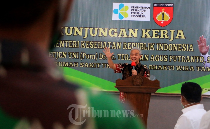 Kunjungan Menteri Kesehatan Di RST Semarang