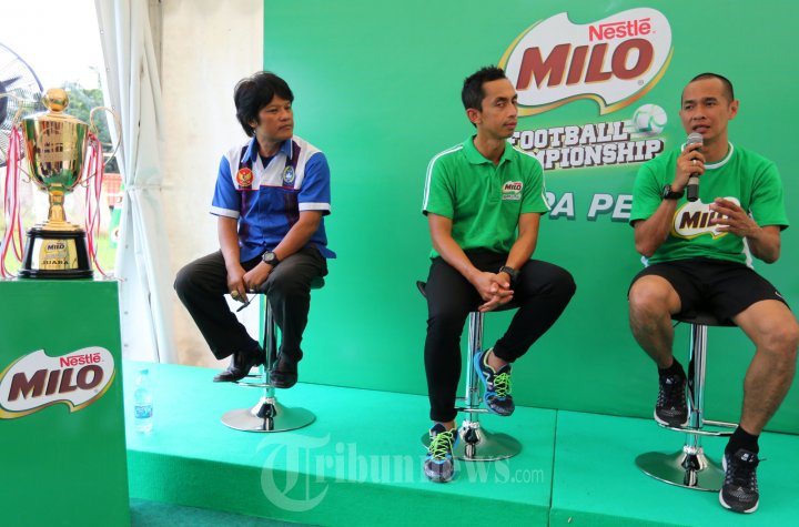 Kurniawan Dwi Yulianto Konpers Kompetisi Milo Football Champions