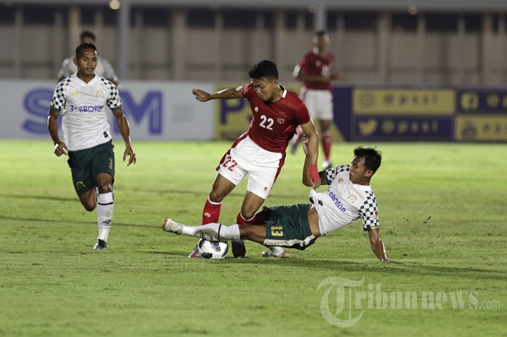 Laga Uji Coba Timnas Indonesia U-23 vs Persikabo 1973