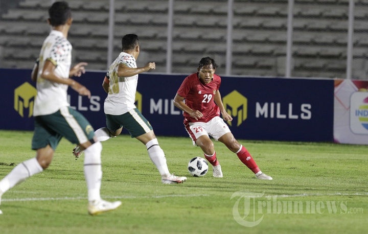 Laga Uji Coba Timnas Indonesia U-23 vs Persikabo 1973