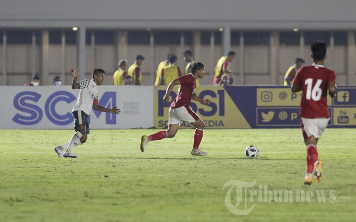 Laga Uji Coba Timnas Indonesia U-23 vs Persikabo 1973