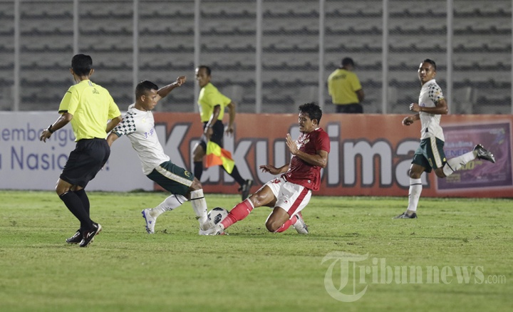 Laga Uji Coba Timnas Indonesia U-23 vs Persikabo 1973
