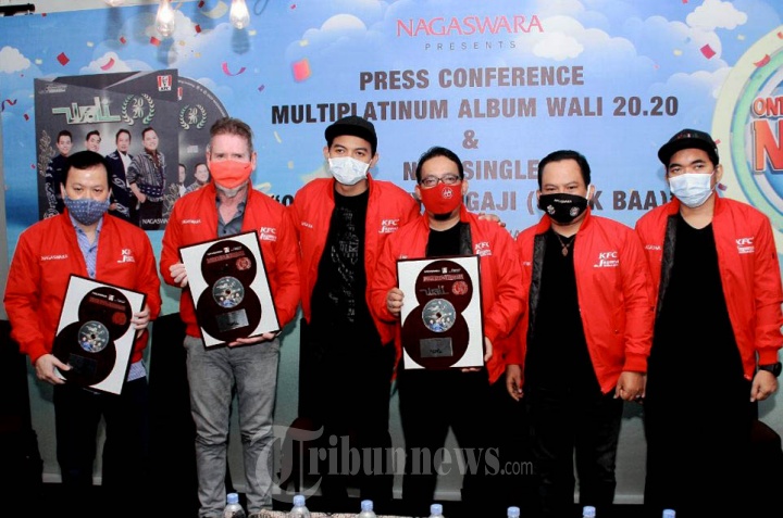 Lagu Wali Band Capai Angka Multi Platinum 600 Ribu Copy
