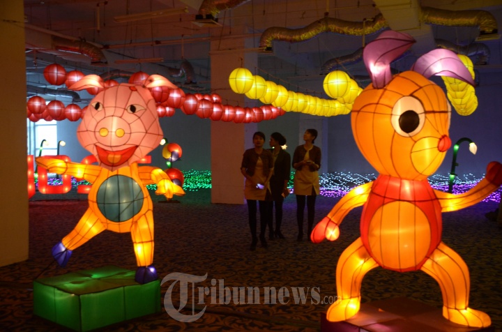 Lampu Lampion Light Garden Sambut Imlek