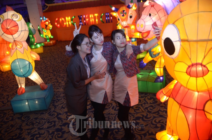 Lampu Lampion Light Garden Sambut Imlek